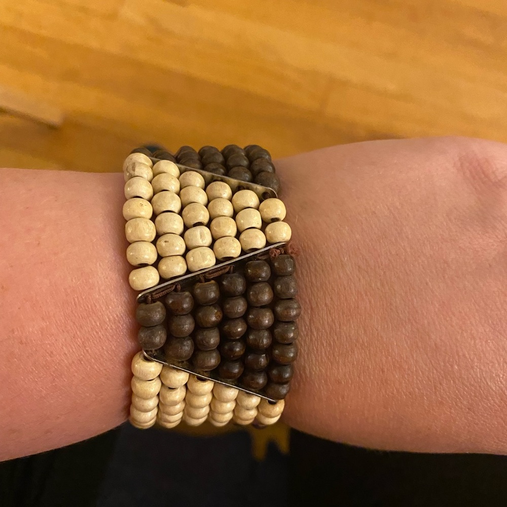 Beaded bracelet from Africa.